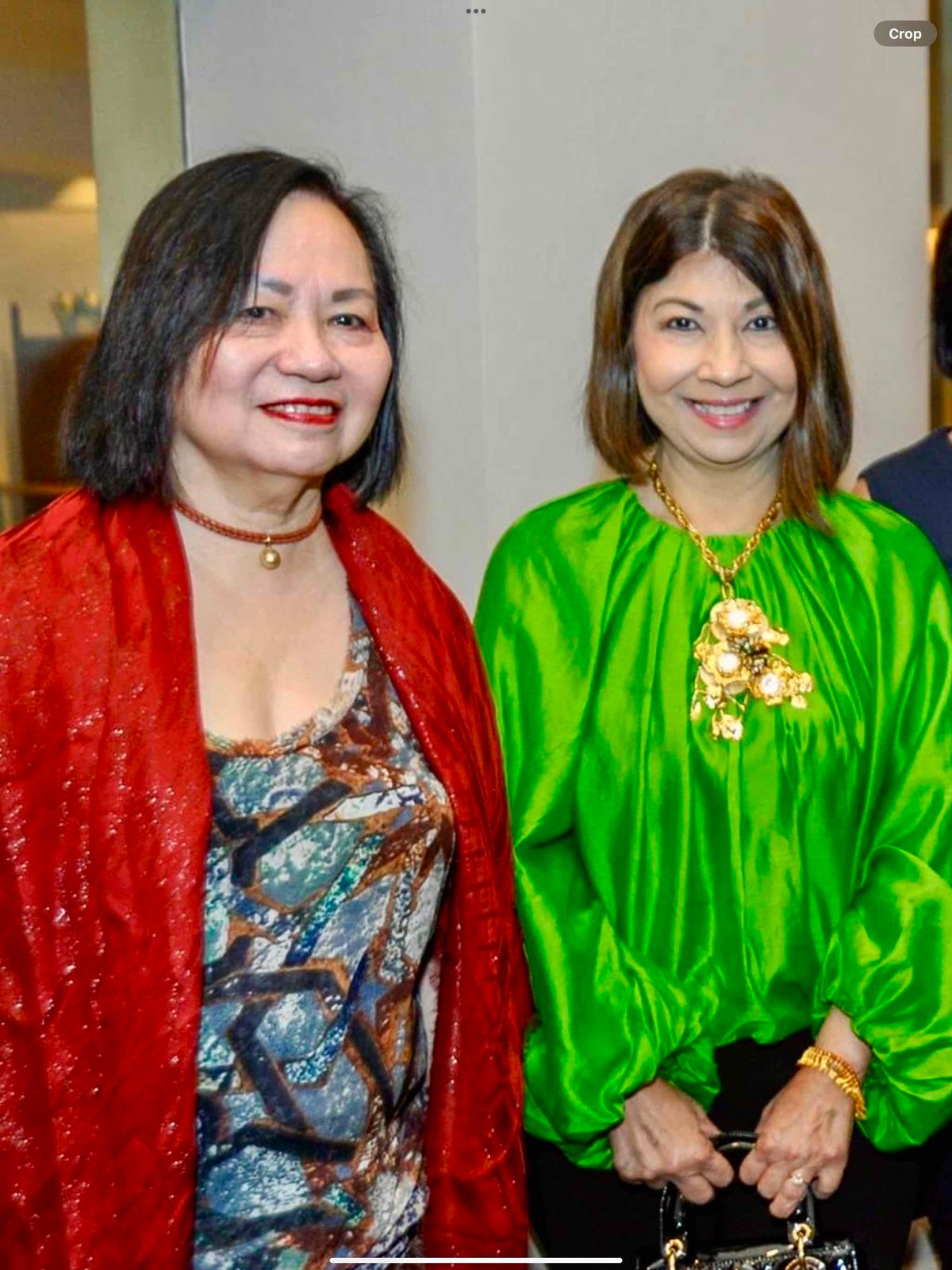 Thelma Sioson San Juan and Joanne Rae Ramirez